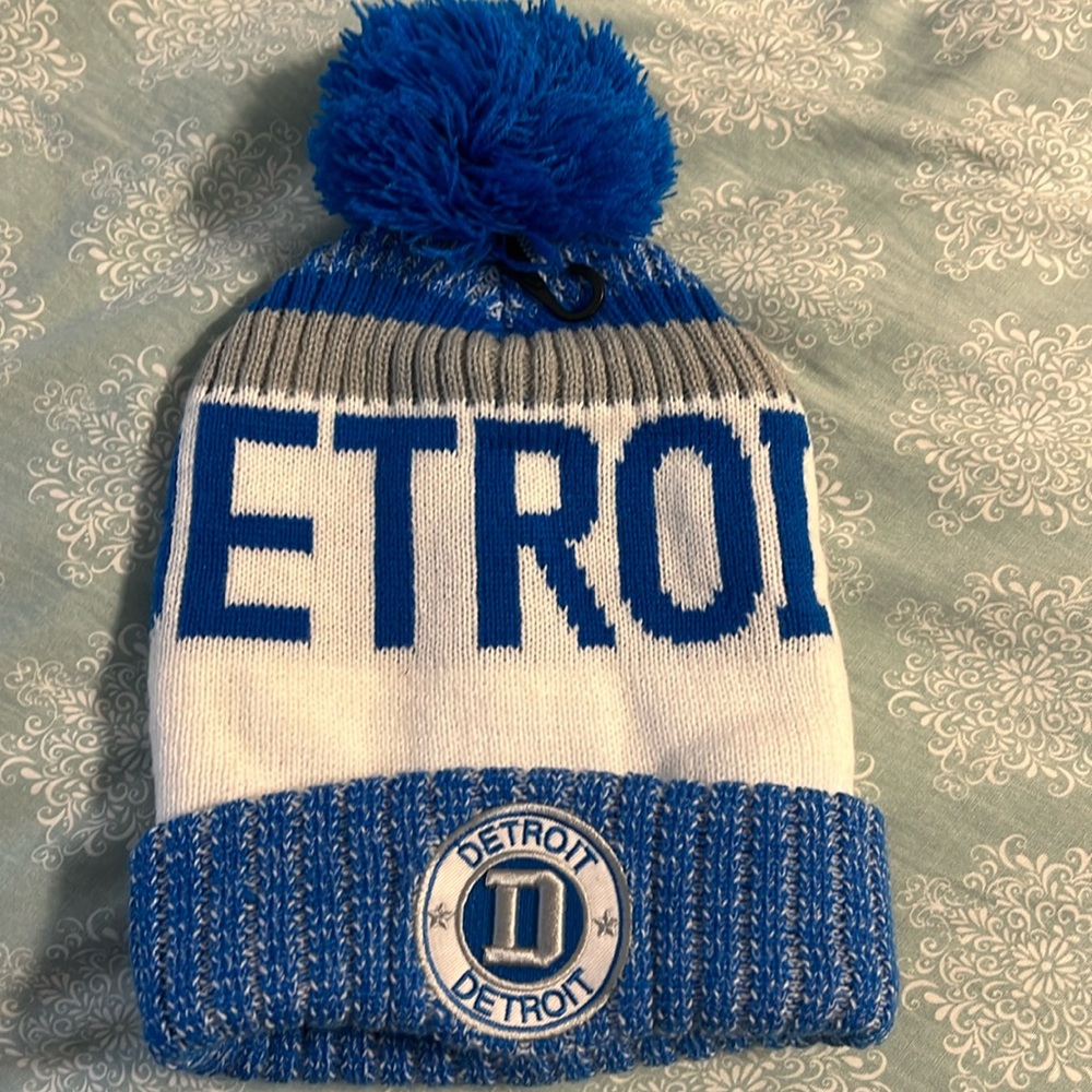 Brand new Detroit beanie